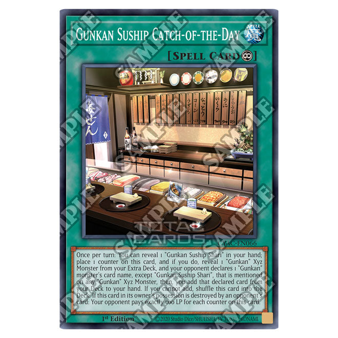 Yu-Gi-Oh! - Cyberstorm Access - Gunkan Suship Catch-of-the-Day (Common Yu-Gi-Oh! - Cyberstorm Access - Gunkan Suship Catch-of-the-Day (Common