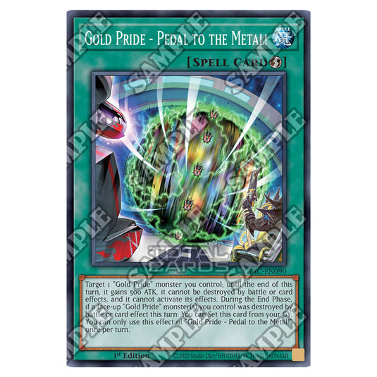 Yu-Gi-Oh! - Cyberstorm Access - Gold Pride - Pedal to the Metal! (Common) CYAC-EN090