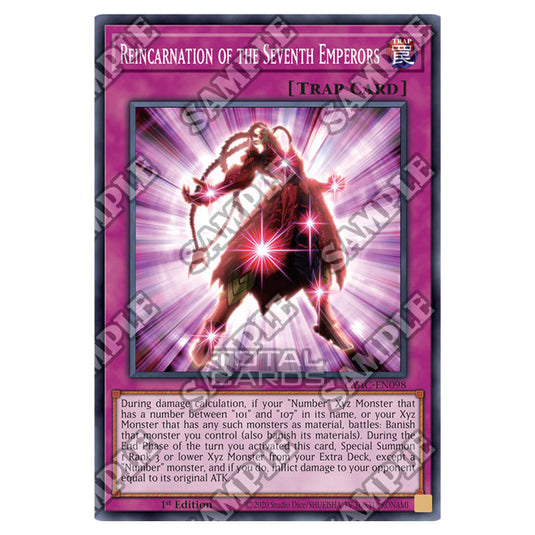 Yu-Gi-Oh! - Cyberstorm Access - Reincarnation of the Seventh Emperors (Super Rare) CYAC-EN098