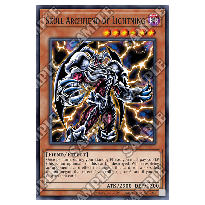 Yu-Gi-Oh! - Dark Crisis - 25th Anniversary Reprint - Skull Archfiend o Yu-Gi-Oh! - Dark Crisis - 25th Anniversary Reprint - Skull Archfiend o