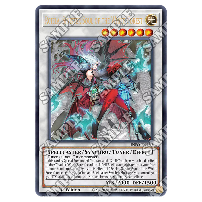 Yu-Gi-Oh! - The Infinite Forbidden - Rciela, Sinister Soul of the Whit Yu-Gi-Oh! - The Infinite Forbidden - Rciela, Sinister Soul of the Whit