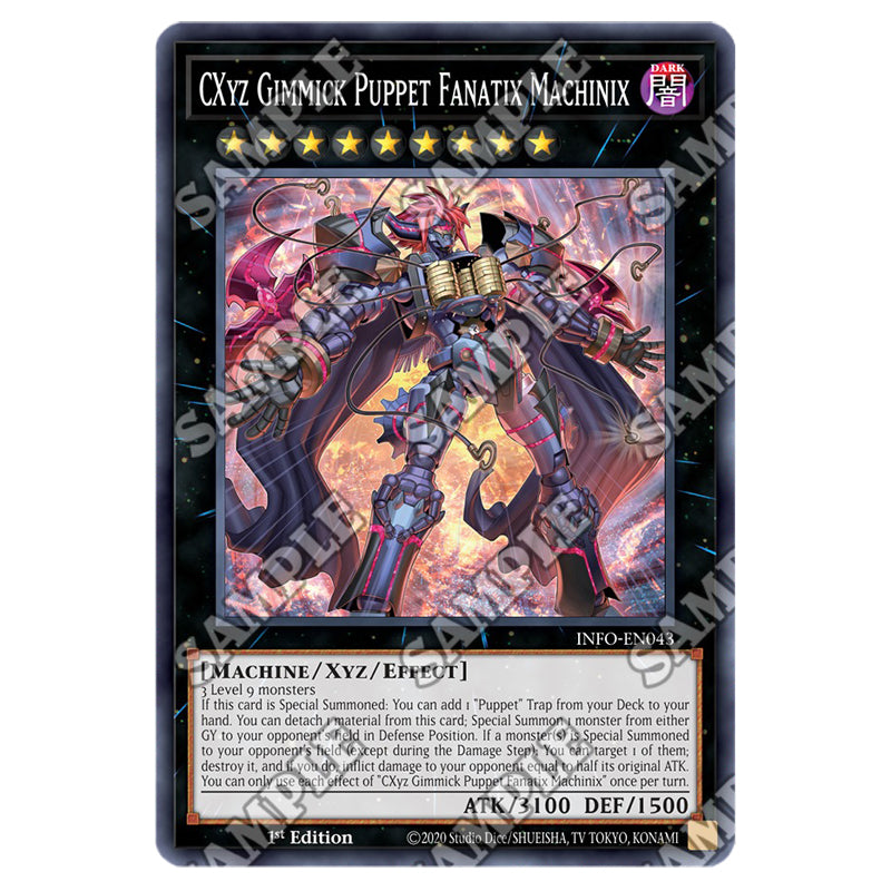 Yu-Gi-Oh! - The Infinite Forbidden - CXyz Gimmick Puppet Fanatix Machi Yu-Gi-Oh! - The Infinite Forbidden - CXyz Gimmick Puppet Fanatix Machi