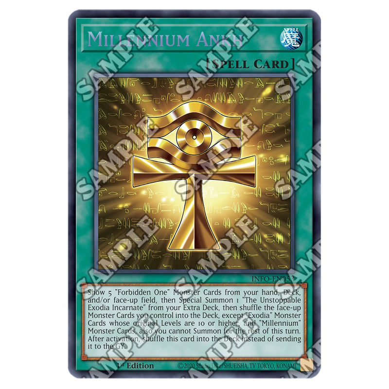 Yu-Gi-Oh! - The Infinite Forbidden - Millennium Ankh (Secret Rare) - I Yu-Gi-Oh! - The Infinite Forbidden - Millennium Ankh (Secret Rare) - I