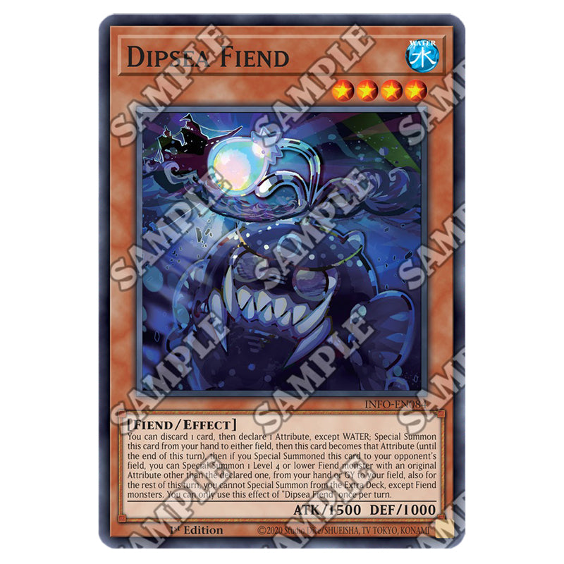 Yu-Gi-Oh! - The Infinite Forbidden - Dipsea Fiend (Common) - INFO-EN08 Yu-Gi-Oh! - The Infinite Forbidden - Dipsea Fiend (Common) - INFO-EN08