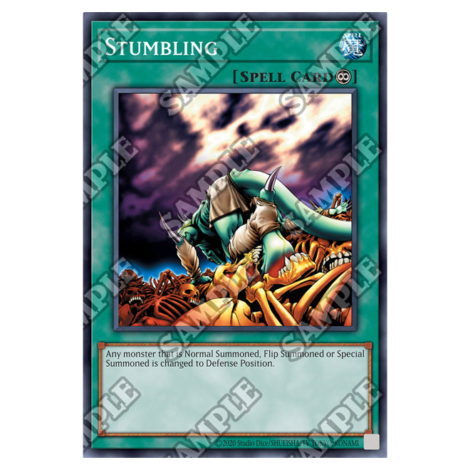 Yu-Gi-Oh! - Invasion of Chaos - 25th Anniversary Reprint - Stumbling ( Yu-Gi-Oh! - Invasion of Chaos - 25th Anniversary Reprint - Stumbling (