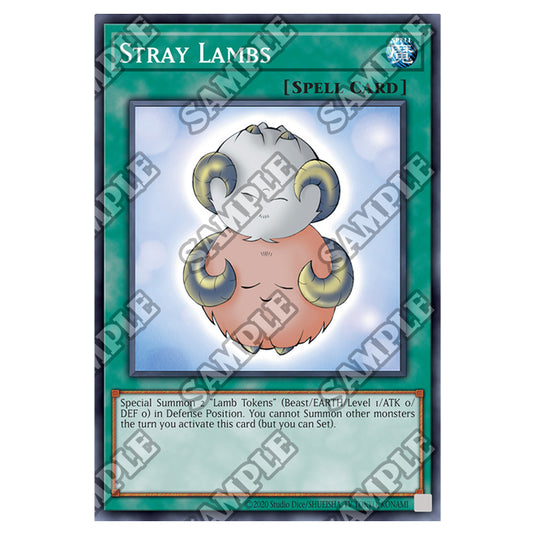 Yu-Gi-Oh! - Invasion of Chaos - 25th Anniversary Reprint - Stray Lambs (Rare) IOC-25-EN092