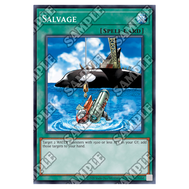 salvage yugioh card Salvage - Dark Revelation Volume 2