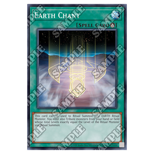 Yu-Gi-Oh! - Invasion of Chaos - 25th Anniversary Reprint - Earth Chant (Common) IOC-25-EN099