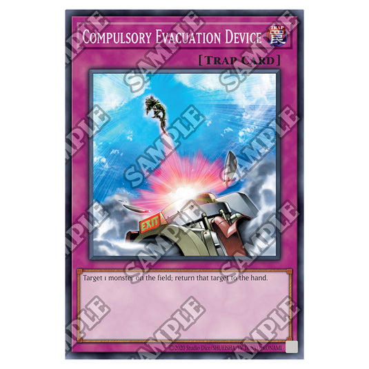 Yu-Gi-Oh! - Invasion of Chaos - 25th Anniversary Reprint - Compulsory Evacuation Device (Rare) IOC-25-EN103