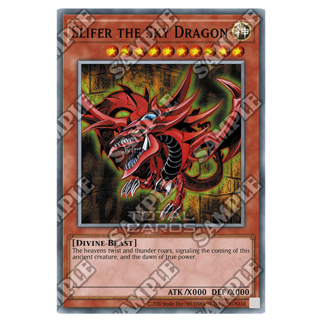 Yu-Gi-Oh! - Legendary Collection: 25th Anniversary Edition - Slifer the Sky Dragon (Quarter Century Secret Rare) LC01-25-EN002a Yu-Gi-Oh! - Legendary Collection: 25th Anniversary Edition - Slifer the Sky Dragon (Quarter Century Secret Rare) LC01-25-EN002a