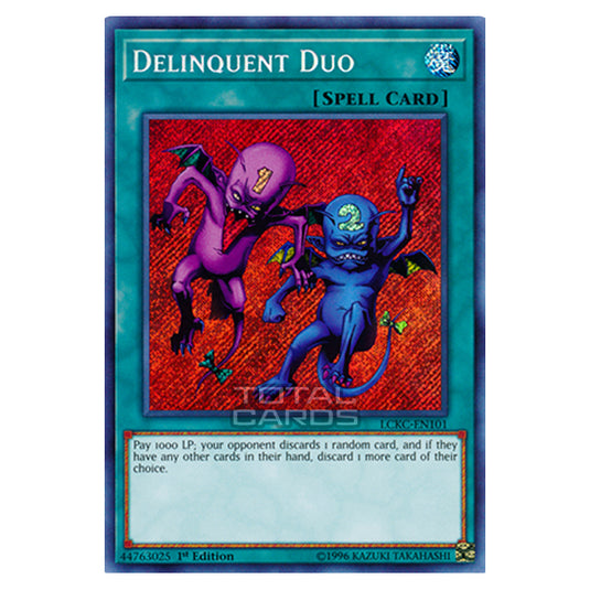 Yu-Gi-Oh! - Legendary Collection Kaiba Mega Pack - Delinquent Duo (Secret Rare) LCKC-EN101