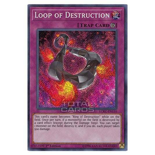 Yu-Gi-Oh! - Legendary Collection Kaiba Mega Pack - Loop of Destruction (Secret Rare) LCKC-EN110