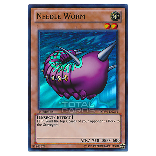 yugioh needle worm deck Yu-Gi-Oh! TP5-EN005 Super Rare Tournament Pack 5 LP Sleeved may be 1st or Unlimited Edition Yu-Gi-Oh! - Legendary Collection 3: