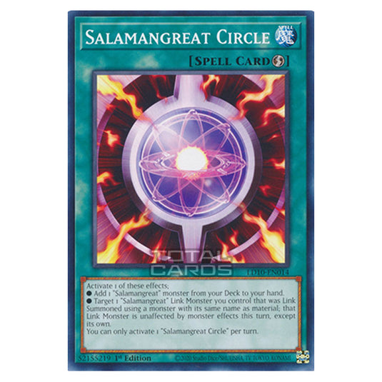 Yu-Gi-Oh! - Legendary Duelists: Soulburning Volcano - Salamangreat Circle (Common) LD10-EN014