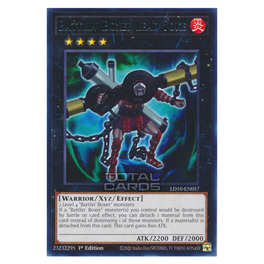 Yu-Gi-Oh! - Legendary Duelists: Soulburning Volcano - Battlin' Boxer Lead Yoke (Rare) LD10-EN057