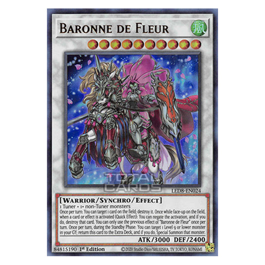 Yu-Gi-Oh! - Legendary Duelists: Synchro Storm - Baronne de Fleur (Ultra Rare) LED8-EN024