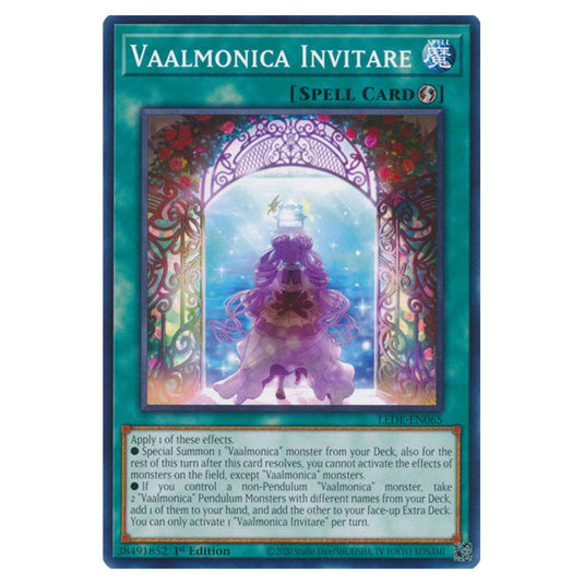 Yu-Gi-Oh! - Legacy of Destruction - Vaalmonica Invitare (Common) LEDE-EN065