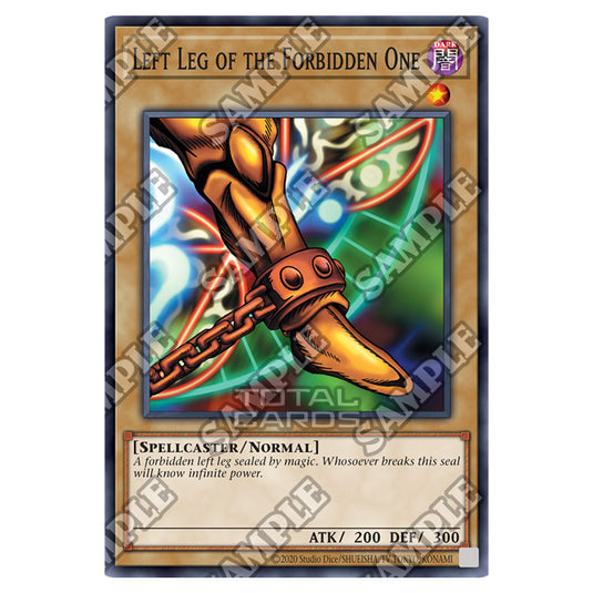 Yu-Gi-Oh! - Legend of Blue-Eyes White Dragon - 25th Anniversary Reprint - Left Leg of the Forbidden One (Ultra Rare) LOB-25-EN121