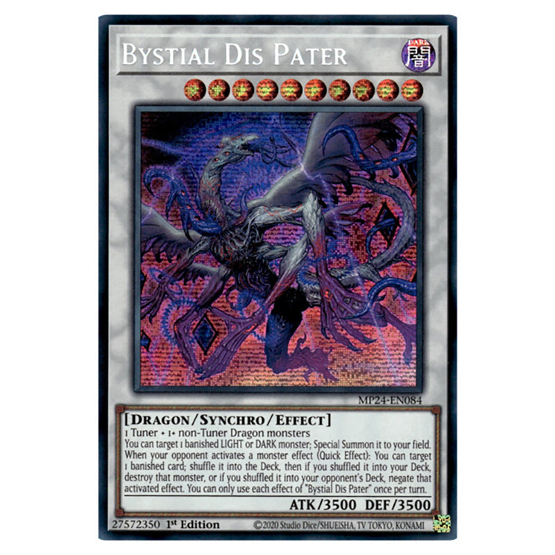 Yu-Gi-Oh! - Dueling Mirrors - Bystial Dis Pater (Prismatic Secret Rare Yu-Gi-Oh! - Dueling Mirrors - Bystial Dis Pater (Prismatic Secret Rare