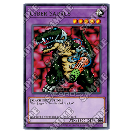 Yu-Gi-Oh! - Metal Raiders - 25th Anniversary Reprint - Cyber Saurus (Common) MRD-25-EN105