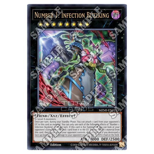 Yu-Gi-Oh! - Maze of Millennia - Number 1: Infection Buzzking (Ultra Rare) MZMI-EN023