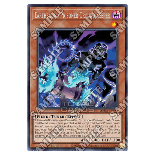 Yu-Gi-Oh! - Maze of Millennia - Earthbound Prisoner Ground Keeper (Rare) MZMI-EN027