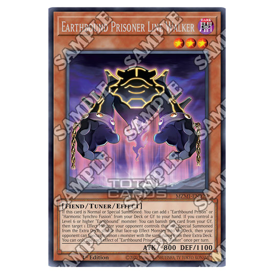 Yu-Gi-Oh! - Maze of Millennia - Earthbound Prisoner Line Walker (Rare) MZMI-EN029