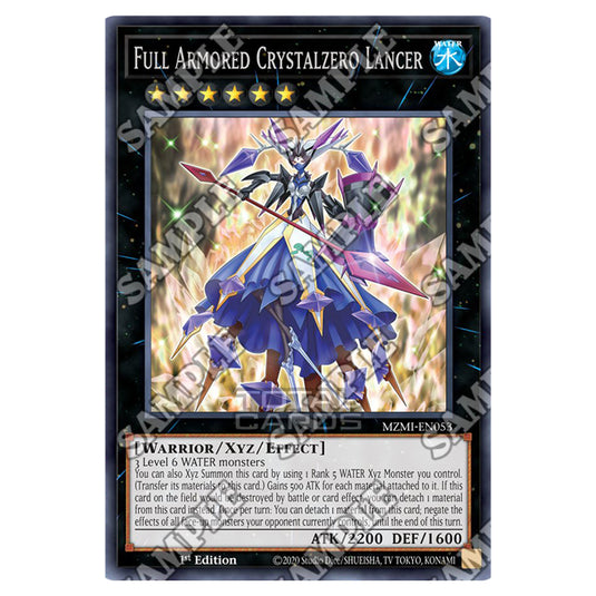 Yu-Gi-Oh! - Maze of Millennia - Full Armored Crystalzero Lancer (Rare) MZMI-EN053