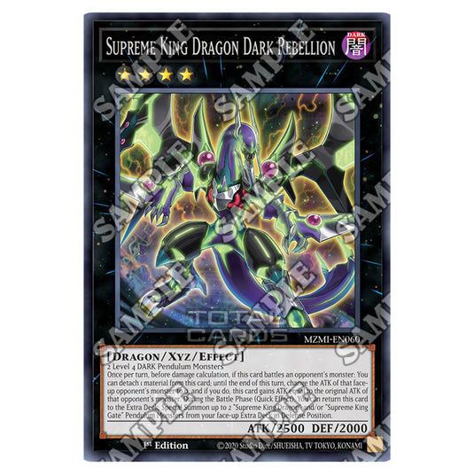 Yu-Gi-Oh! - Maze of Millennia - Supreme King Dragon Dark Rebellion (Rare) MZMI-EN060