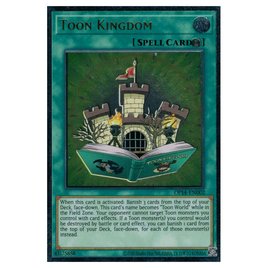 Yu-Gi-Oh! - OTS Tournament Pack 14 - Toon Kingdom (Ultimate Rare) OP14-EN002