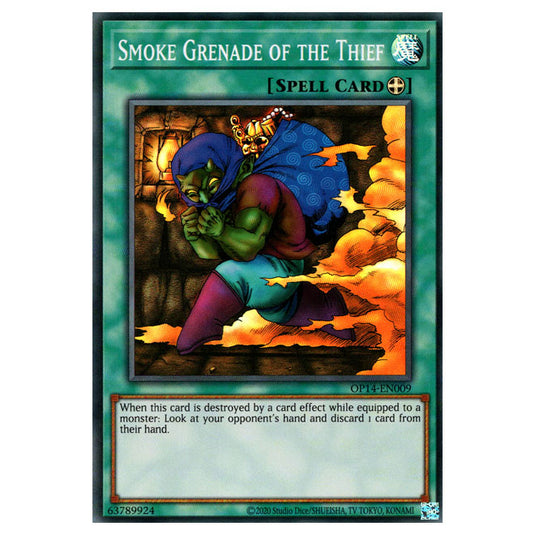 Yu-Gi-Oh! - OTS Tournament Pack 14 - Smoke Grenade of the Thief (Super Rare) OP14-EN009