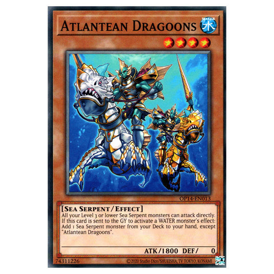 Yu-Gi-Oh! - OTS Tournament Pack 14 - Atlantean Dragoons (Common) OP14-EN013
