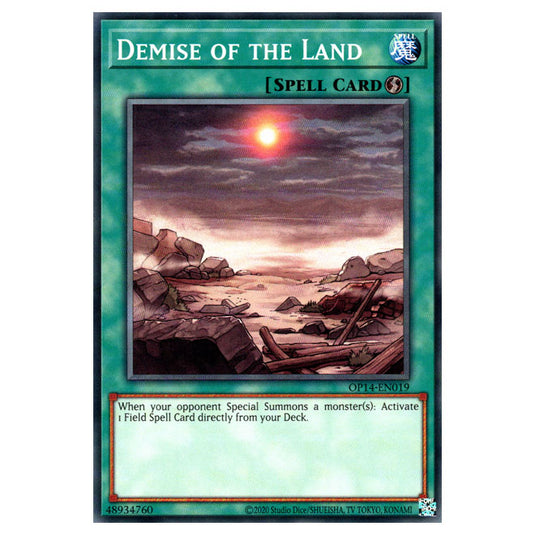 Yu-Gi-Oh! - OTS Tournament Pack 14 - Demise of the Land (Common) OP14-EN019