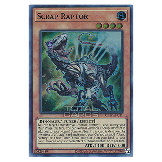 Yu-Gi-Oh! - OTS Tournament Pack 17 - Scrap Raptor (Super Rare) OP17-EN011