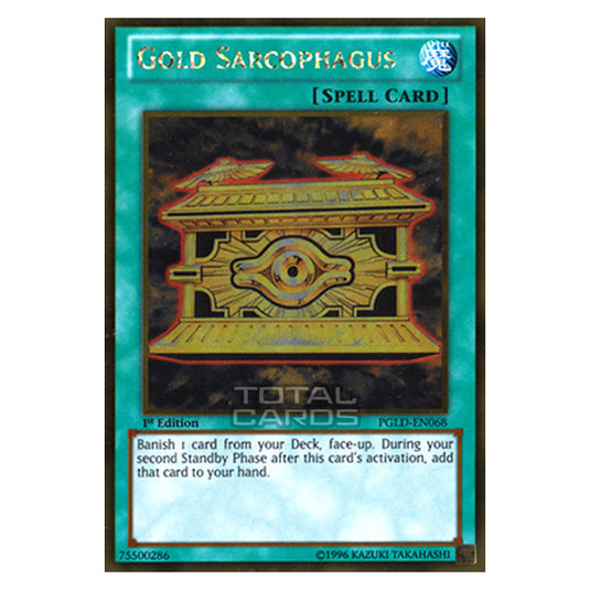 Yu-Gi-Oh! - Premium Gold - Gold Sarcophagus (Gold Rare) PGLD-EN068