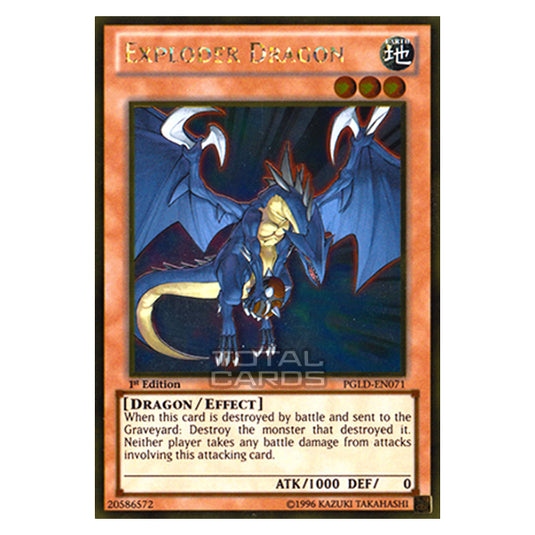 Yu-Gi-Oh! - Premium Gold - Exploder Dragon (Gold Rare) PGLD-EN071
