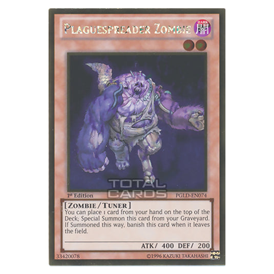Yu-Gi-Oh! - Premium Gold - Plaguespreader Zombie (Gold Rare) PGLD-EN074