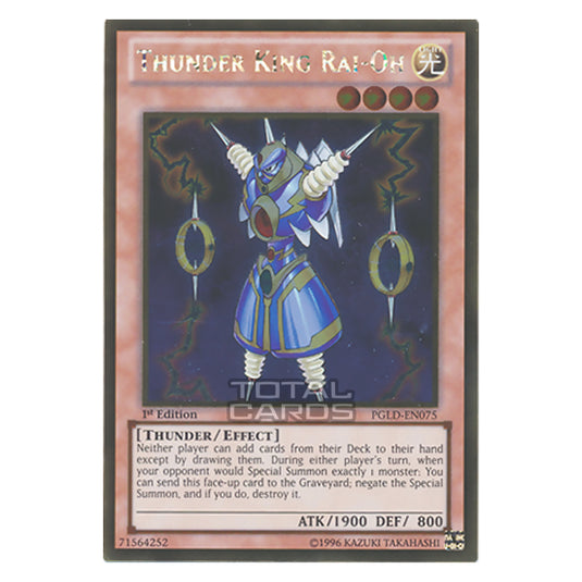 Yu-Gi-Oh! - Premium Gold - Thunder King Rai-Oh (Gold Rare) PGLD-EN075