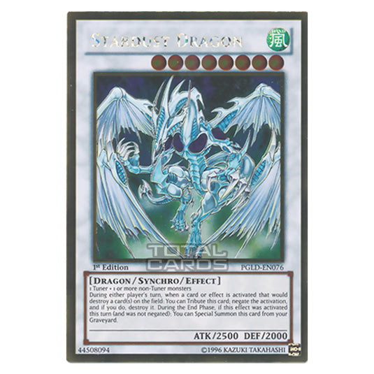 Yu-Gi-Oh! - Premium Gold - Stardust Dragon (Gold Rare) PGLD-EN076