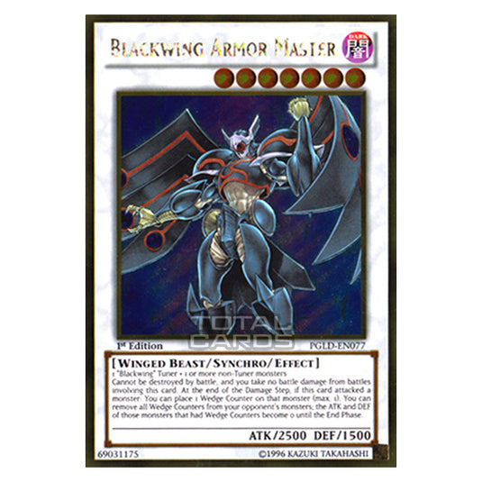 Yu-Gi-Oh! - Premium Gold - Blackwing Armor Master (Gold Rare) PGLD-EN077
