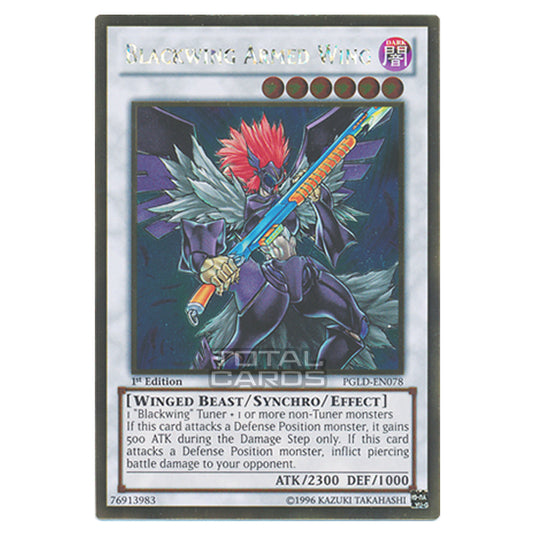 Yu-Gi-Oh! - Premium Gold - Blackwing Armed Wing (Gold Rare) PGLD-EN078