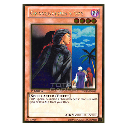 Yu-Gi-Oh! - Premium Gold - Gravekeeper's Spy (Gold Rare) PGLD-EN082
