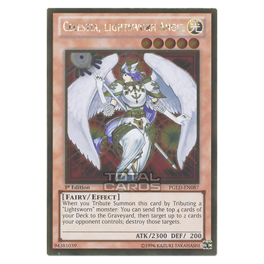 Yu-Gi-Oh! - Premium Gold - Celestia, Lightsworn Angel (Gold Rare) PGLD-EN087