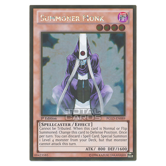 Yu-Gi-Oh! - Premium Gold - Summoner Monk (Gold Rare) PGLD-EN089