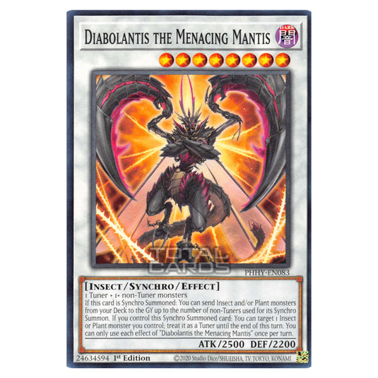 Yu-Gi-Oh! - Photon Hypernova - Diabolantis the Menacing Mantis (Common) PHHY-EN083