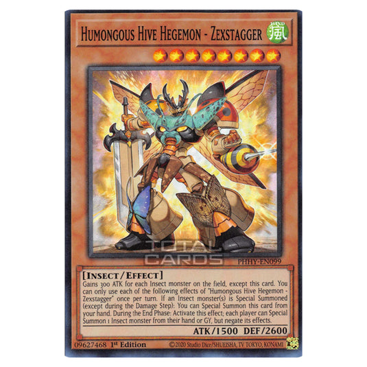 Yu-Gi-Oh! - Photon Hypernova - Humongous Hive Hegemon - Zexstagger (Super Rare) PHHY-EN099