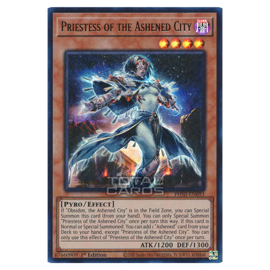 Yu-Gi-Oh! - Phantom Nightmare - Priestess of the Ashened City (Ultra Rare) PHNI-EN093