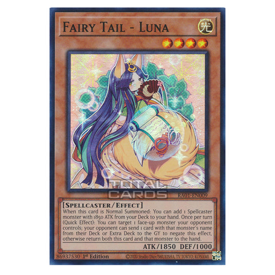 Yu-Gi-Oh! - 25th Anniversary Rarity Collection - Fairy Tail - Luna (Super Rare) RA01-EN009-SR