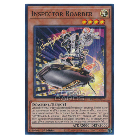 Yu-Gi-Oh! - 25th Anniversary Rarity Collection - Inspector Boarder (Super Rare) RA01-EN010-SR