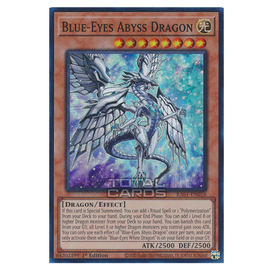 Yu-Gi-Oh! - 25th Anniversary Rarity Collection - Blue-Eyes Abyss Dragon (Super Rare) RA01-EN016-SR